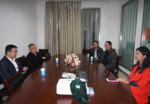 中国墙材革新委员会秘书长莅临银马智能走访调研