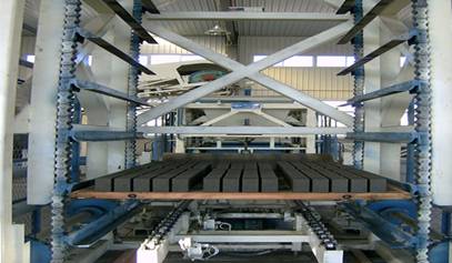 空心砖机侧面图片