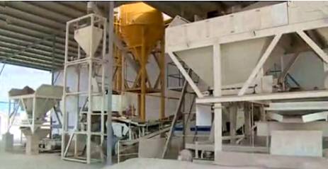 全自动免烧砖机配料搅拌系统