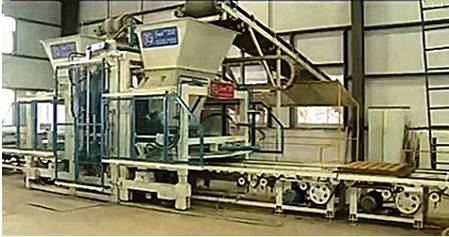 全自动免烧砖机成型系统