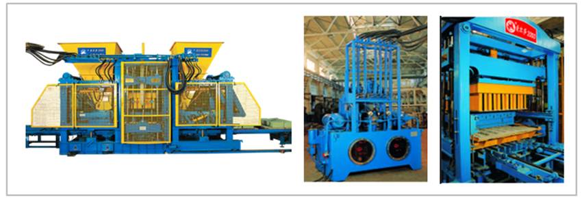 全自动路沿石砖机图片