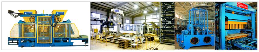 大型全自动建筑垃圾制砖机生产线图片 大型全自动建筑垃圾制砖机生产线图片