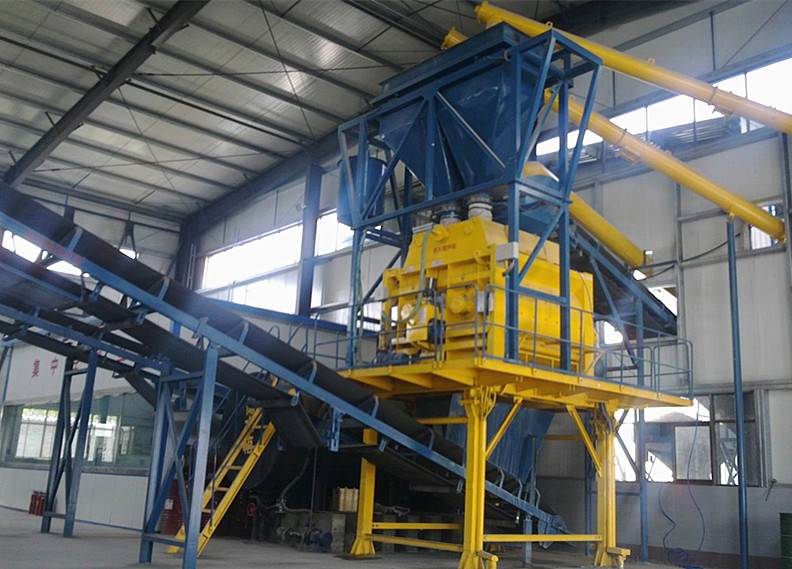 小区草坪砖机搅拌系统