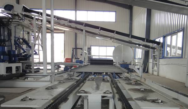 植草砖制砖机倾斜式带式输送机