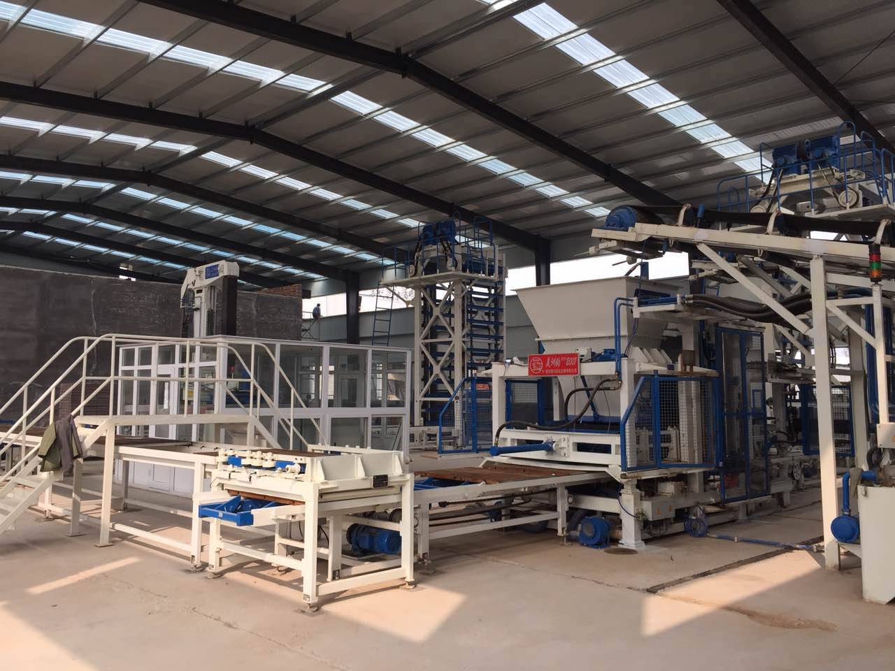 水泥砖制砖生产线