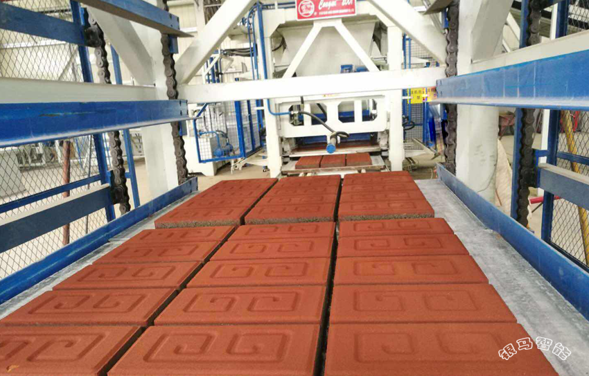 路面砖制砖生产线