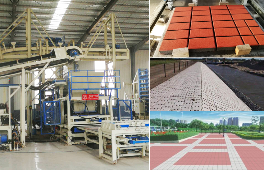 人行道透水砖设备：液压系统中出现液压冲击的原因有哪些？