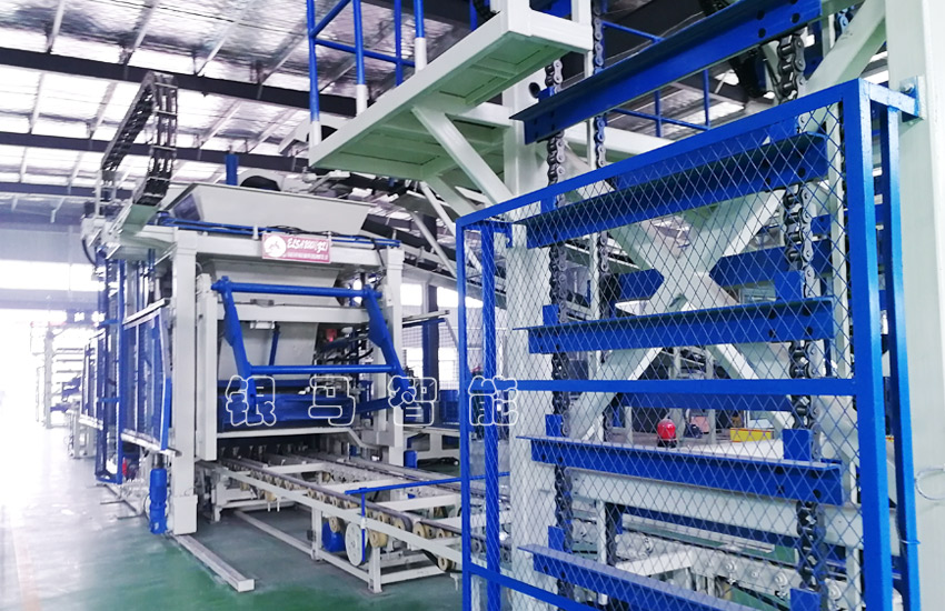 绿盾2019,银马水泥砖全自动砖机