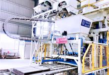 全自动免烧制砖生产线配件的维护及注意事项分析